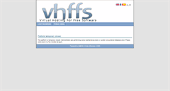 Desktop Screenshot of panel.vhffs.org